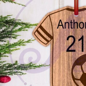 Intra απο ξύλο plywood 3mm-4mm πάχος – Χριστουγεννιάτικη διακόσμηση ποδοσφαίρου Δίασταση 20x20 cm INTRAFABR-117667159