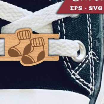 Intra απο ξύλο plywood 3mm-4mm πάχος – Κορδόνια κάλτσας Ετικέτες Δίασταση 20x20 cm INTRAFABR-112295645 - Image 1