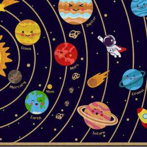 Intra απο ξύλο plywood 3mm-4mm πάχος – Παζλ ηλιακού συστήματος Δίασταση 20x20 cm INTRAFABR-26062648