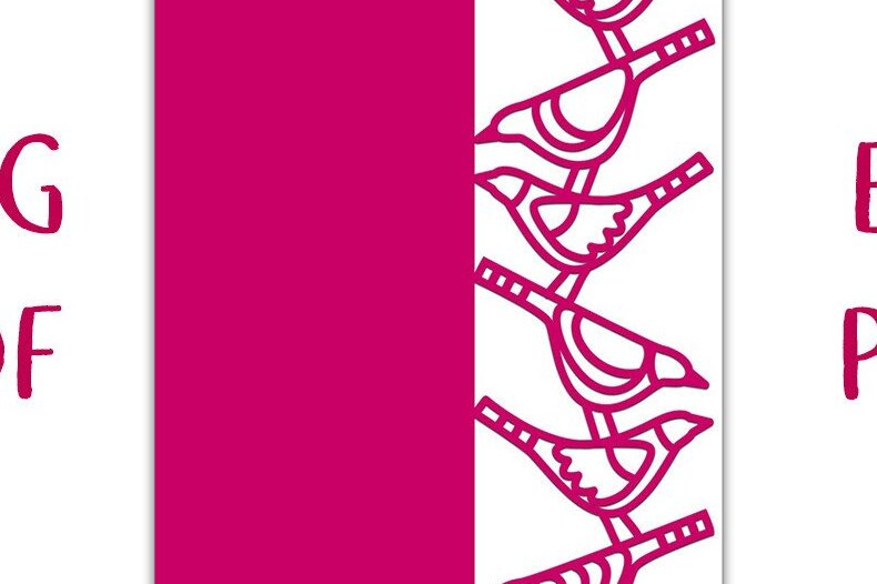 Intra απο ξύλο plywood 3mm-4mm πάχος – Song Birds Lace Edge Card Δίασταση  20x20 cm INTRAFABR-35012860