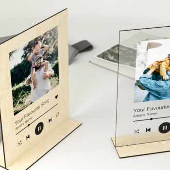 Intra απο ξύλο plywood 3mm-4mm πάχος – Πλακέτα τραγουδιού με βάση Δίασταση  20x20 cm INTRAFABR-27408145 - Image 2