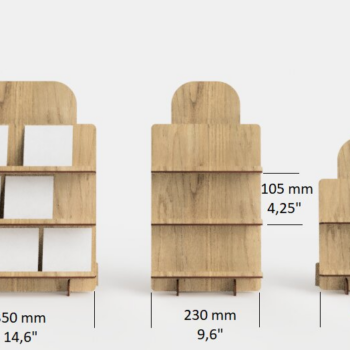 Intra απο ξύλο plywood 3mm-4mm πάχος – Αναμνηστικά Βιτρίνα Αρχεία Cut Laser Δίασταση  20x20 cm INTRAFABR-117200037 - Image 2