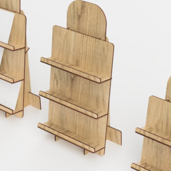 Intra απο ξύλο plywood 3mm-4mm πάχος – Αναμνηστικά Βιτρίνα Αρχεία Cut Laser Δίασταση  20x20 cm INTRAFABR-117200037 - Image 4