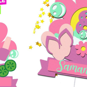 Intra απο ξύλο plywood 3mm-4mm πάχος – Spa Cake Topper Δίασταση  20x20 cm INTRAFABR-94984536