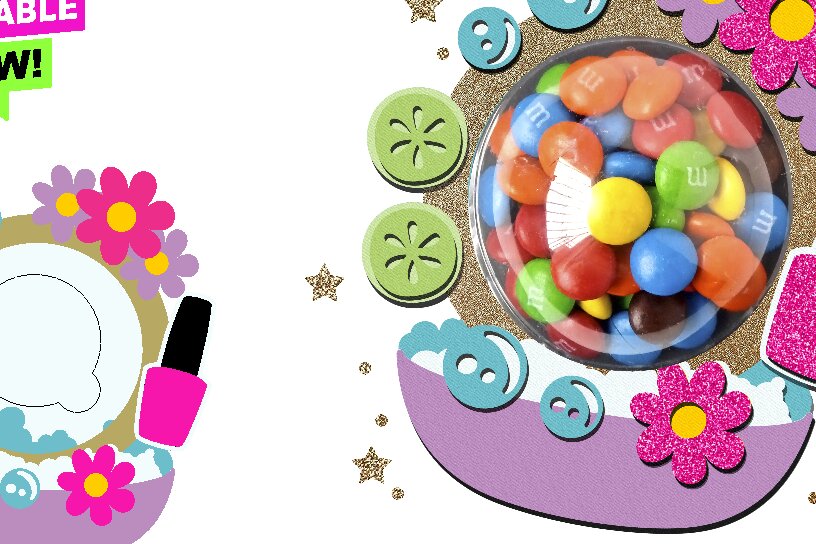 Intra απο ξύλο plywood 3mm-4mm πάχος – Θήκη για καραμέλα ημέρας Spa Δίασταση  20x20 cm INTRAFABR-90834511