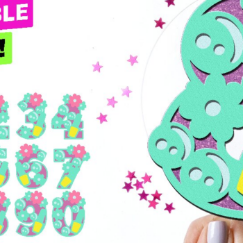 Intra απο ξύλο plywood 3mm-4mm πάχος – Spa Numbers 3D Δίασταση  20x20 cm INTRAFABR-105705299 - Image 1