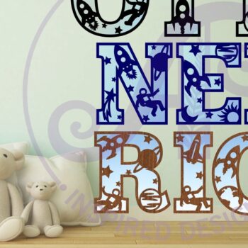 Intra απο ξύλο plywood 3mm-4mm πάχος – Space Letters Alphabet Set X 51 Δίασταση  20x20 cm INTRAFABR-99458533 - Image 2