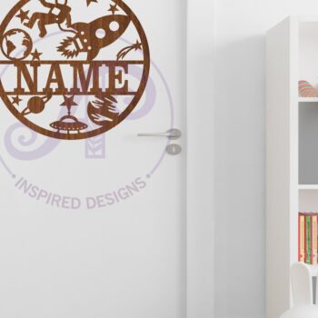 Intra απο ξύλο plywood 3mm-4mm πάχος – Space Name Sign Δίασταση 40x30 cm INTRAFABR-67420895 - Image 3