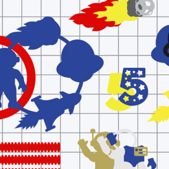 Intra απο ξύλο plywood 3mm-4mm πάχος – Space Aries Cake Topper 3D Δίασταση 20x20 cm INTRAFABR-115085663 - Image 3