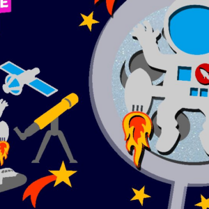 Intra απο ξύλο plywood 3mm-4mm πάχος – Space Silhouette Elements 3D Δίασταση  20x20 cm INTRAFABR-76217685