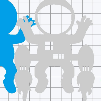 Intra απο ξύλο plywood 3mm-4mm πάχος – Space Silhouette Elements 3D Δίασταση 20x20 cm INTRAFABR-76217685 - Image 3