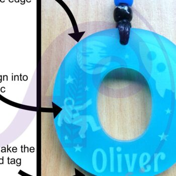 Intra απο ξύλο plywood 3mm-4mm πάχος – Μπρελόκ με θέμα το διάστημα Σχέδια επιστολών Δίασταση  5x5 cm INTRAFABR-90935309 - Image 3