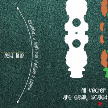 Intra απο ξύλο plywood 3mm-4mm πάχος – Spaniel-Patrick's Day Lollipop Holder Δίασταση  20x20 cm INTRAFABR-24120994 - Image 2