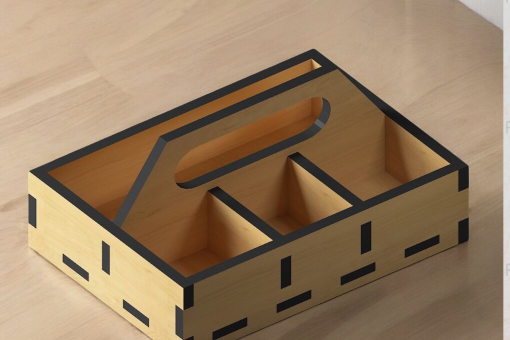 Intra απο ξύλο plywood 3mm-4mm πάχος – Θήκη μπαχαρικών και χαρτοπετσέτας 220 Δίασταση  20x20 cm INTRAFABR-118486432