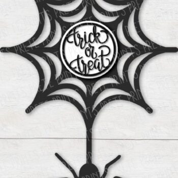 Intra απο ξύλο plywood 3mm-4mm πάχος – Πινακίδα πόρτας ιστού αράχνης Δίασταση  20x20 cm INTRAFABR-32403261 - Image 1