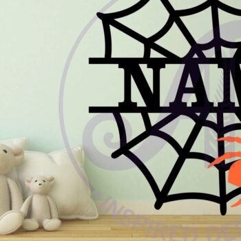 Intra απο ξύλο plywood 3mm-4mm πάχος – Αρχείο κοπής λέιζερ Name Spider Web Δίασταση  20x20 cm INTRAFABR-104580315 - Image 2