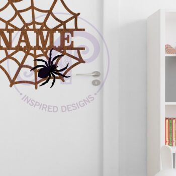 Intra απο ξύλο plywood 3mm-4mm πάχος – Αρχείο κοπής λέιζερ Name Spider Web Δίασταση  20x20 cm INTRAFABR-104580315 - Image 3
