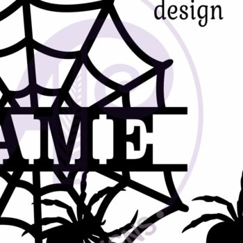 Intra απο ξύλο plywood 3mm-4mm πάχος – Αρχείο κοπής λέιζερ Name Spider Web Δίασταση  20x20 cm INTRAFABR-104580315 - Image 4