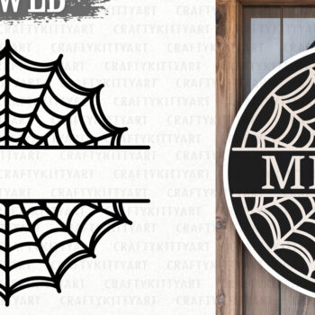 Intra απο ξύλο plywood 3mm-4mm πάχος – Πινακίδα πόρτας χωρισμένου ιστού αράχνης Δίασταση 20x20 cm INTRAFABR-107560854 - Image 1