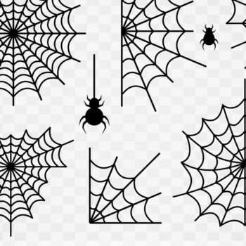 Intra απο ξύλο plywood 3mm-4mm πάχος – Πακέτο Spider Web | Halloween Δίασταση 20x20 cm INTRAFABR-104702049 - Image 2