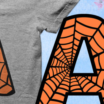 Intra απο ξύλο plywood 3mm-4mm πάχος – Μονόγραμμα Spiderweb - Γράμμα α Δίασταση  20x20 cm INTRAFABR-91915584 - Image 2