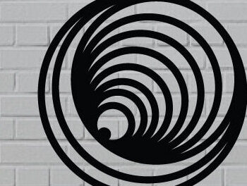 Intra απο ξύλο plywood 3mm-4mm πάχος – Αρχεία κοπής με λέιζερ μεταλλικού τοίχου Spiralart Δίασταση  40x30 cm INTRAFABR-120591259 - Image 1