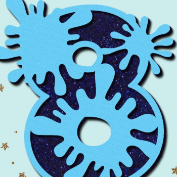 Intra απο ξύλο plywood 3mm-4mm πάχος – Splash Numbers 3D Δίασταση  20x20 cm INTRAFABR-104882716 - Image 4