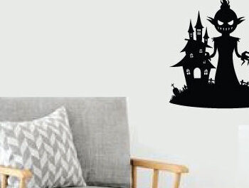 Intra απο ξύλο plywood 3mm-4mm πάχος – Spoker Halloween Metal Wall Art Laser, 3D Δίασταση  40x30 cm INTRAFABR-101635429 - Image 2