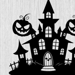 Intra απο ξύλο plywood 3mm-4mm πάχος – Spoker Halloween Metal Wall Art Laser, 3D Δίασταση  40x30 cm INTRAFABR-101635976