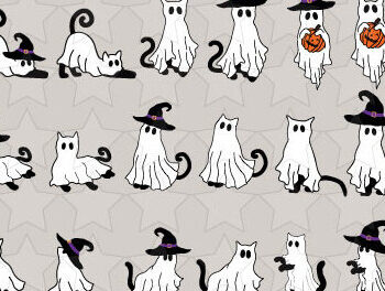 Intra απο ξύλο plywood 3mm-4mm πάχος – Πακέτο Spooky Cat Δίασταση  20x20 cm INTRAFABR-104208636 - Image 1