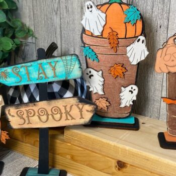 Intra απο ξύλο plywood 3mm-4mm πάχος – Spooky Fall Coffee Laser Δίασταση 20x20 cm INTRAFABR-38013414 - Image 4