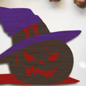 Intra απο ξύλο plywood 3mm-4mm πάχος – Απόκοσμη διακοσμητική κολοκύθα αποκριών Δίασταση  20x20 cm INTRAFABR-104958621