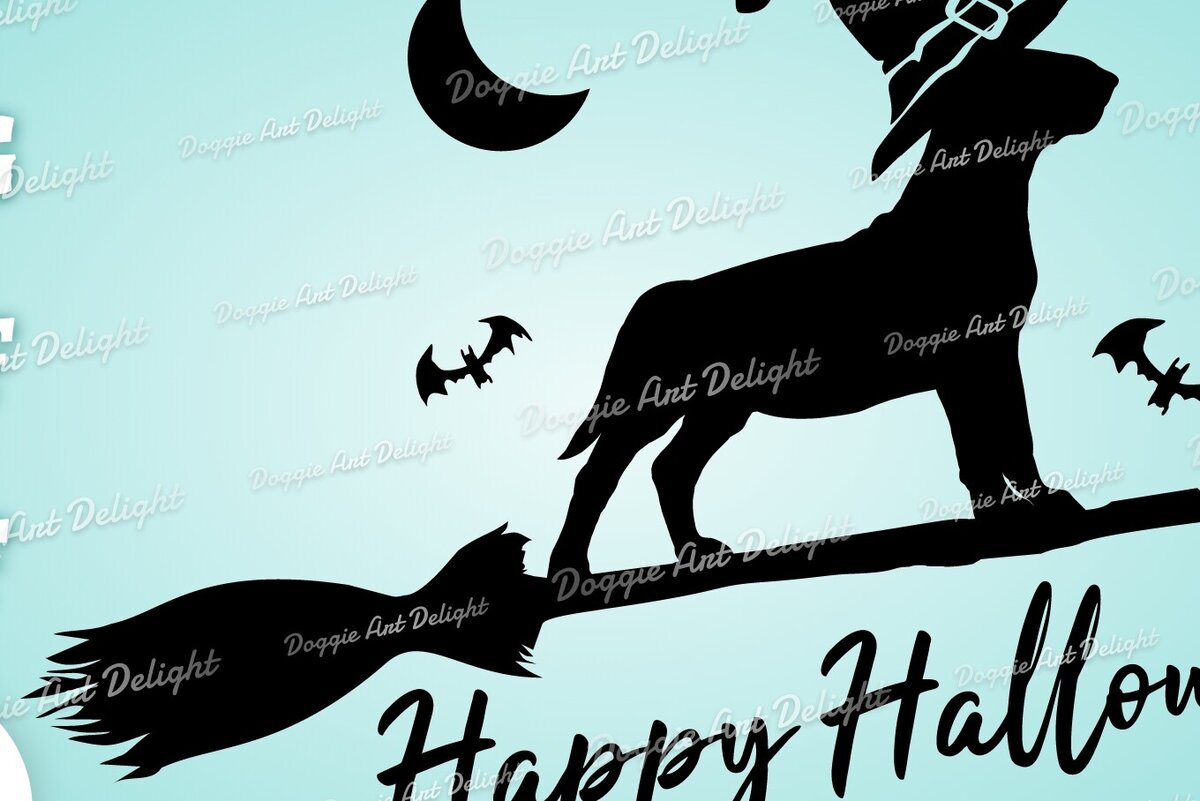 Intra απο ξύλο plywood 3mm-4mm πάχος – Spooky Halloween Dog Png BullTerrier Δίασταση  20x20 cm INTRAFABR-77775875