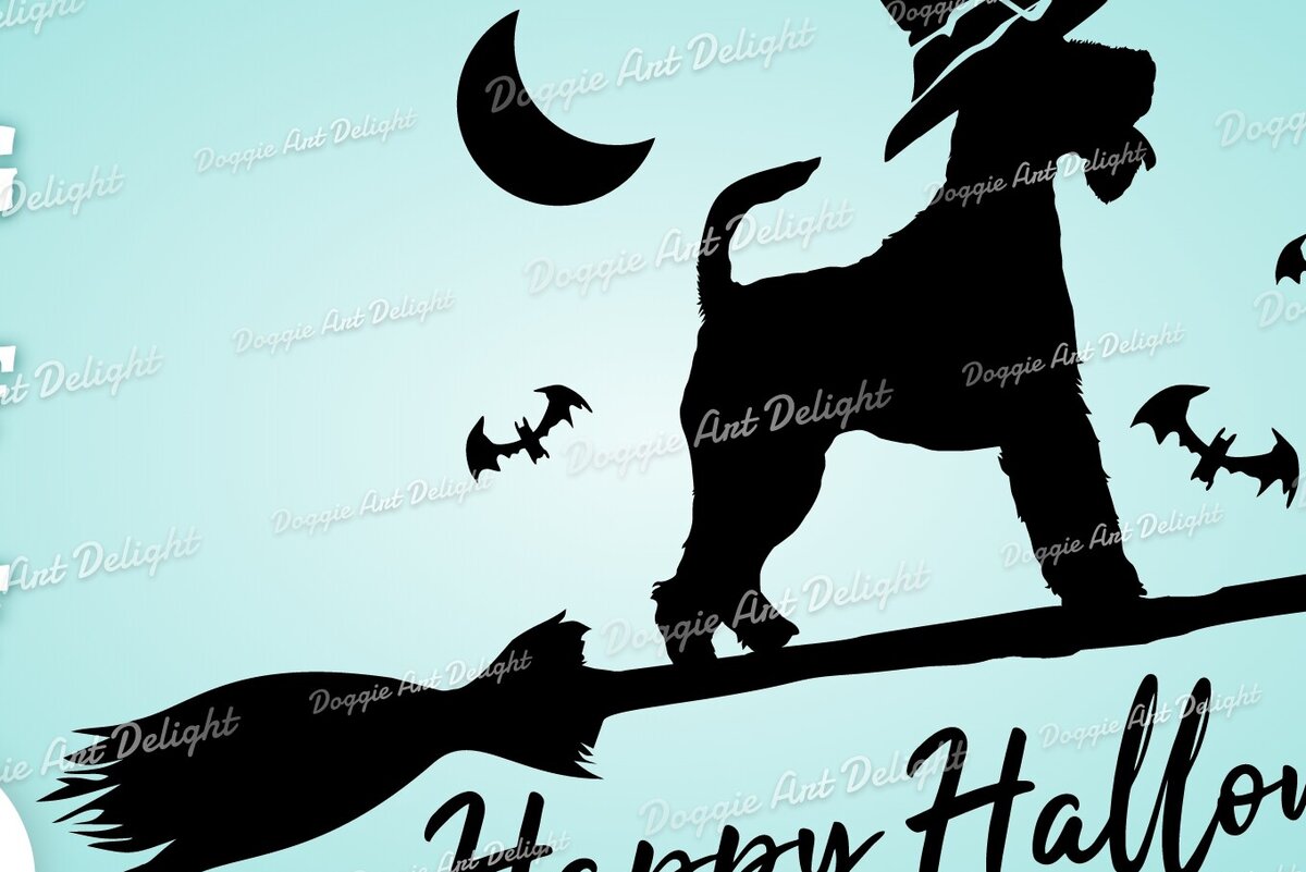 Intra απο ξύλο plywood 3mm-4mm πάχος – Τρομακτικό Halloween Dog Png Fox Terrier Δίασταση  20x20 cm INTRAFABR-77776931