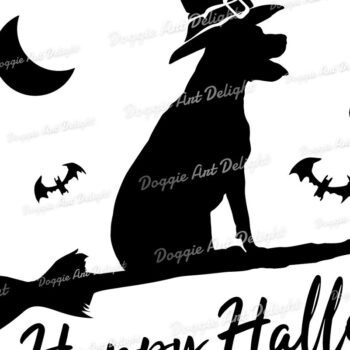 Intra απο ξύλο plywood 3mm-4mm πάχος – Τρομακτικό Halloween Dog Png Pit Bull Δίασταση  20x20 cm INTRAFABR-77779919 - Image 2