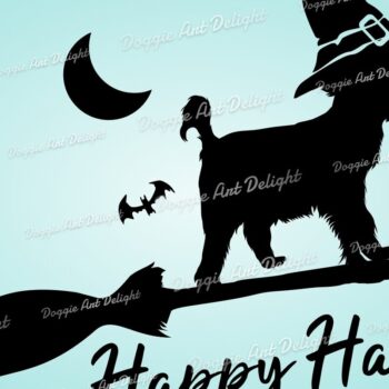 Intra απο ξύλο plywood 3mm-4mm πάχος – Τρομακτικό Halloween Dog Png Yorkie Δίασταση  20x20 cm INTRAFABR-77781652 - Image 1