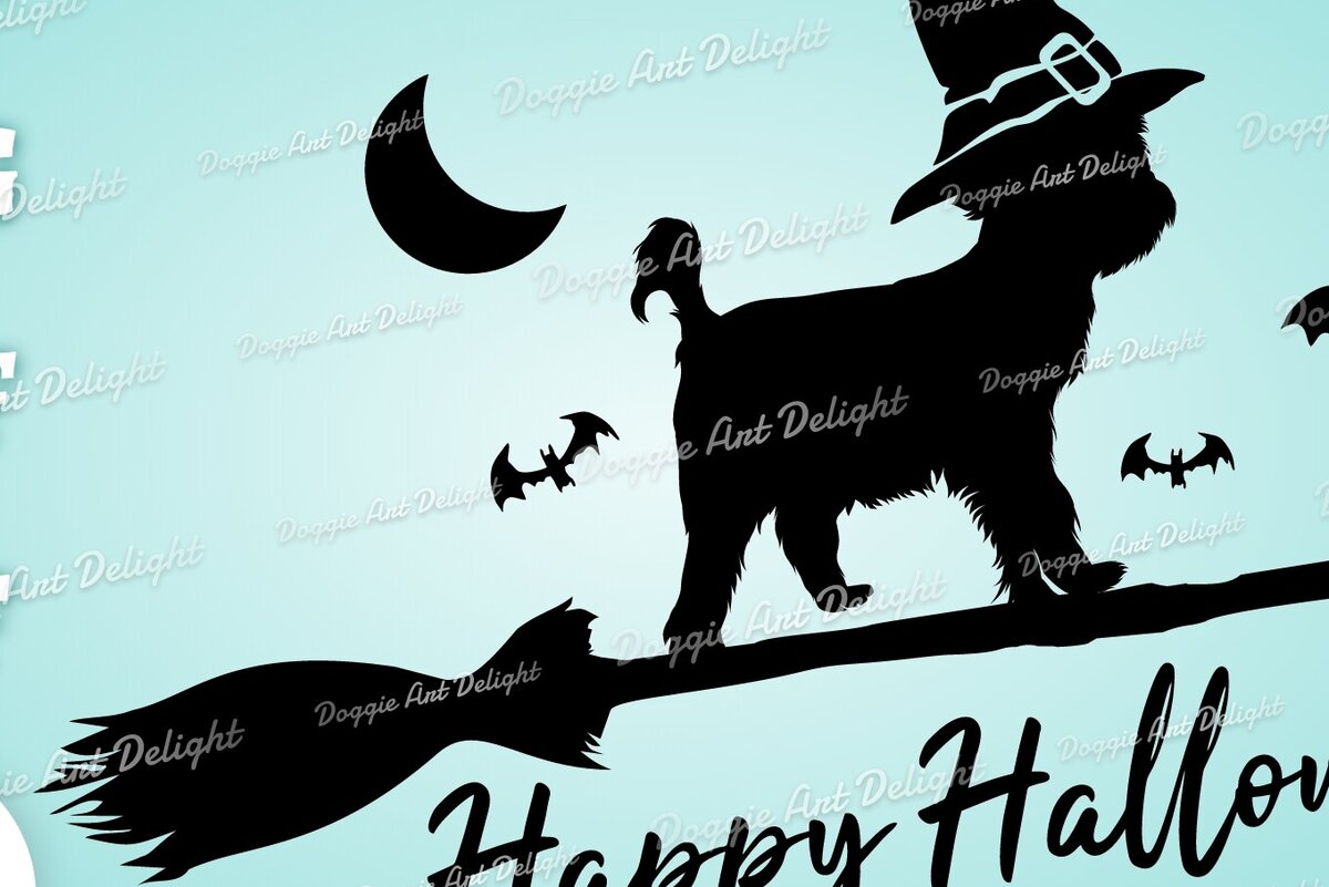 Intra απο ξύλο plywood 3mm-4mm πάχος – Τρομακτικό Halloween Dog Png Yorkie Δίασταση  20x20 cm INTRAFABR-77781652