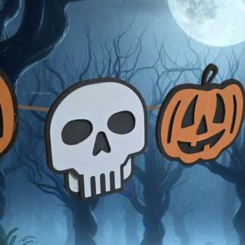 Intra απο ξύλο plywood 3mm-4mm πάχος – Απόκοσμες κρεμάστρες για το Halloween Δίασταση  20x20 cm INTRAFABR-107351671 - Image 1