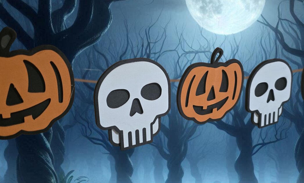 Intra απο ξύλο plywood 3mm-4mm πάχος – Απόκοσμες κρεμάστρες για το Halloween Δίασταση  20x20 cm INTRAFABR-107351671