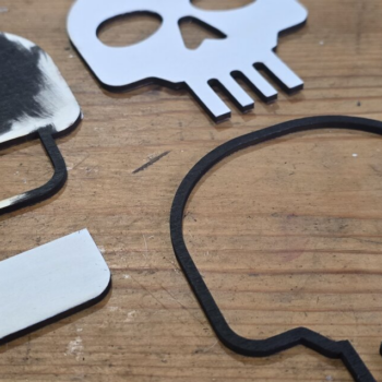 Intra απο ξύλο plywood 3mm-4mm πάχος – Απόκοσμες κρεμάστρες για το Halloween Δίασταση  20x20 cm INTRAFABR-107351671 - Image 2