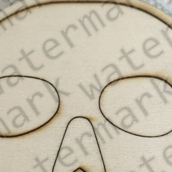 Intra απο ξύλο plywood 3mm-4mm πάχος – Απόκοσμες κρεμάστρες για το Halloween Δίασταση  20x20 cm INTRAFABR-107351671 - Image 3