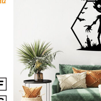 Intra απο ξύλο plywood 3mm-4mm πάχος – Τρομακτικό μεταλλικό τοίχο από Halloween House Δίασταση  20x20 cm INTRAFABR-101457603 - Image 2