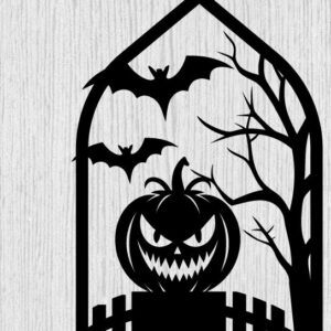 Intra απο ξύλο plywood 3mm-4mm πάχος – Τρομακτικό μεταλλικό τοίχο από Halloween House Δίασταση  20x20 cm INTRAFABR-104887706