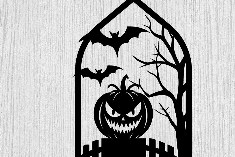 Intra απο ξύλο plywood 3mm-4mm πάχος – Τρομακτικό μεταλλικό τοίχο από Halloween House Δίασταση  20x20 cm INTRAFABR-104887706