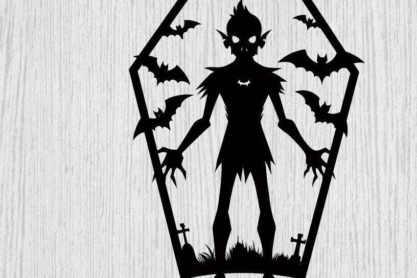 Intra απο ξύλο plywood 3mm-4mm πάχος – Τρομακτικό μεταλλικό τοίχο από Halloween House Δίασταση  20x20 cm INTRAFABR-101282012