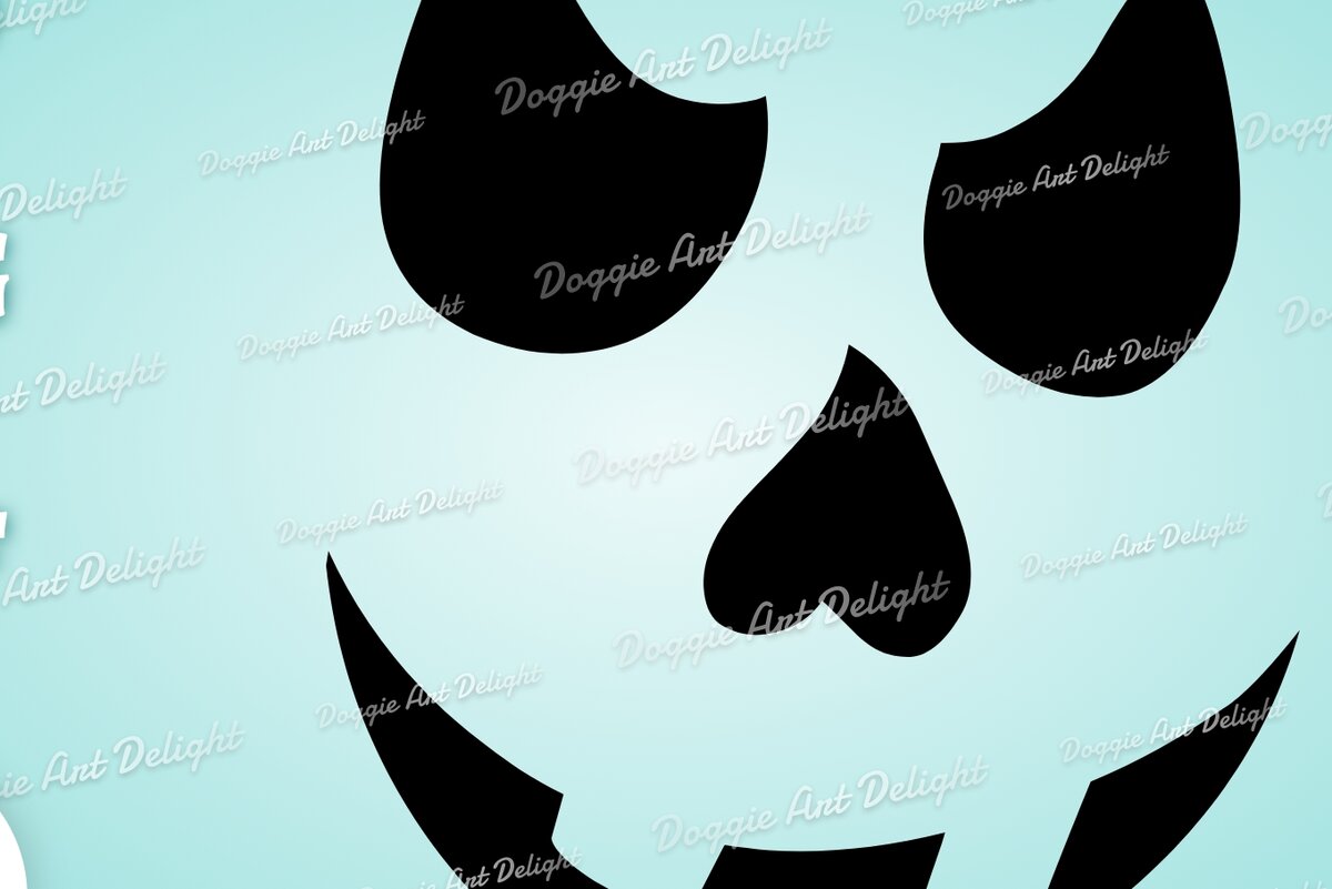 Intra απο ξύλο plywood 3mm-4mm πάχος – Τρομακτικό Halloween Pumpkin Face Cricut Δίασταση  20x20 cm INTRAFABR-78516474