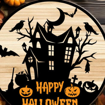 Intra απο ξύλο plywood 3mm-4mm πάχος – Πακέτο περικοπής με λέιζερ τρομακτικής σκηνής αποκριών Δίασταση 20x20 cm INTRAFABR-79226846 - Image 5