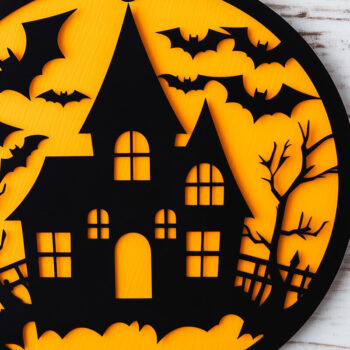 Intra απο ξύλο plywood 3mm-4mm πάχος – Πακέτο αρχείων περικοπής από τρομακτικό στοιχειωμένο σπίτι Δίασταση 20x20 cm INTRAFABR-103034318 - Image 6