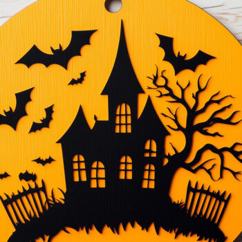 Intra απο ξύλο plywood 3mm-4mm πάχος – Πακέτο αρχείων περικοπής από τρομακτικό στοιχειωμένο σπίτι Δίασταση 20x20 cm INTRAFABR-103034318 - Image 7