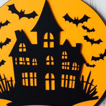 Intra απο ξύλο plywood 3mm-4mm πάχος – Πακέτο αρχείων περικοπής από τρομακτικό στοιχειωμένο σπίτι Δίασταση 20x20 cm INTRAFABR-103034318 - Image 8